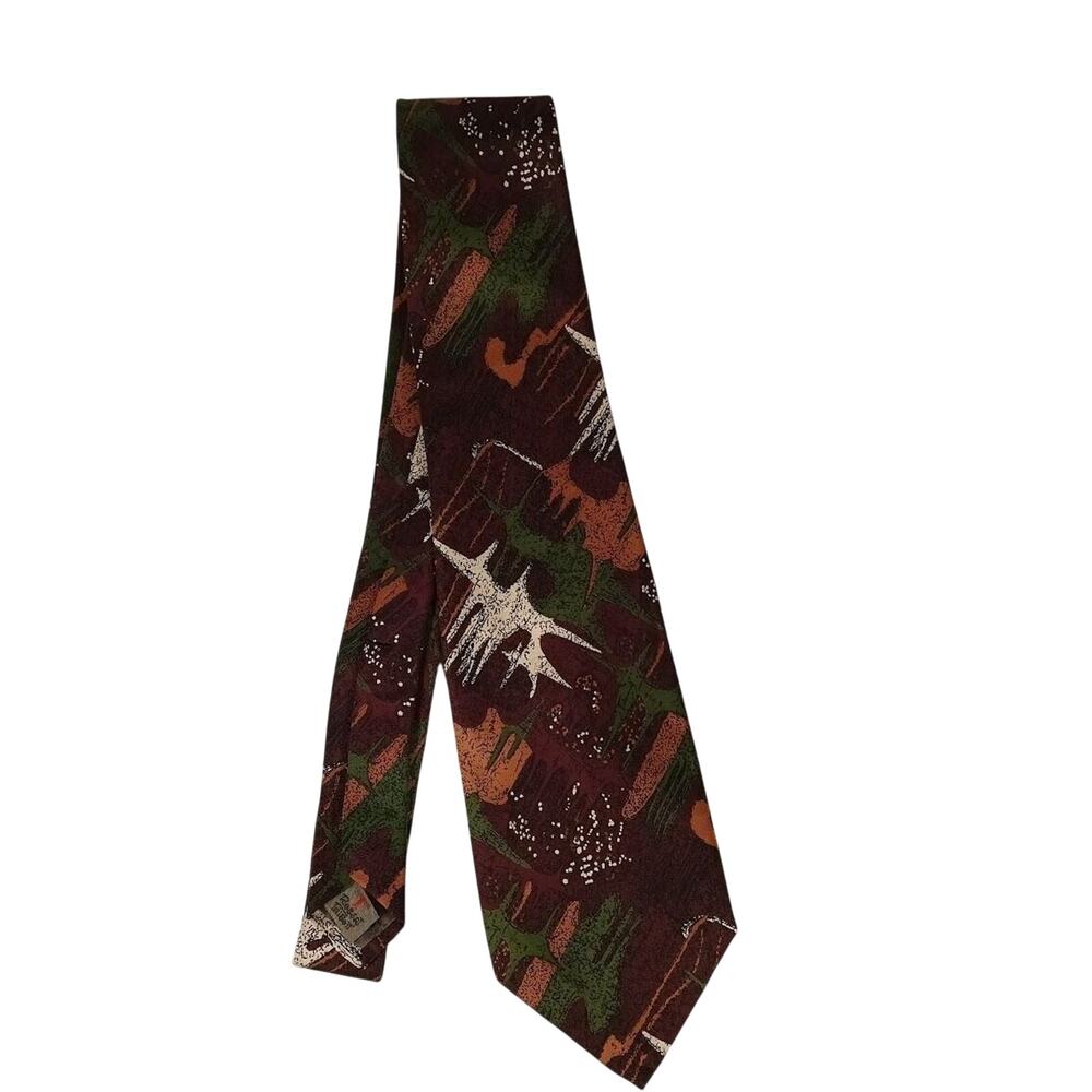 Talbott Studio for Nordstrom Neck Tie Abstract Multicolor 60x4